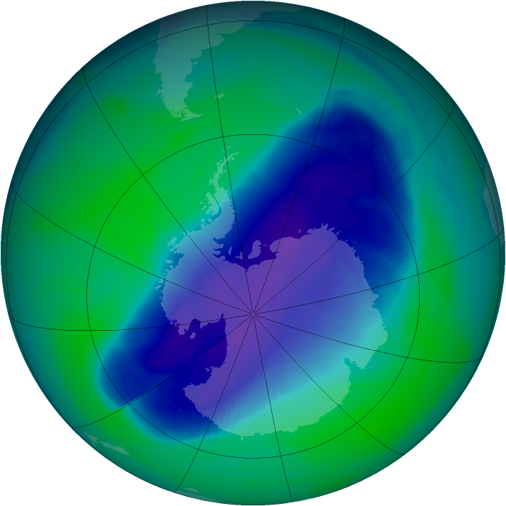 Ozone Map 2006-11-19